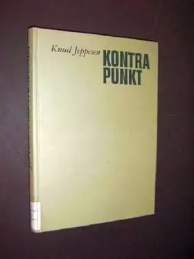 Couverture du produit · Kontrapunkt. Lehrbuch der klassischen Vokalpolyphonie [von Knud Jeppesen],