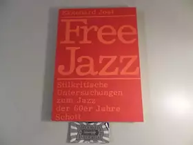 Couverture du produit · Free Jazz: Stilkritische Untersuchungen zum Jazz der 60er Jahre