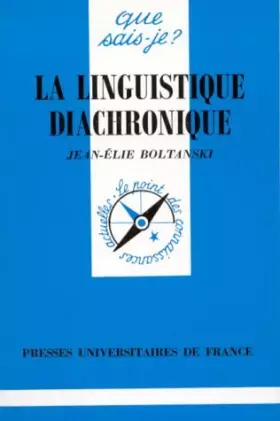 Couverture du produit · La linguistique diachronique