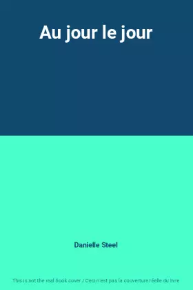 Couverture du produit · Au jour le jour