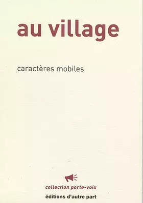 Couverture du produit · Au village