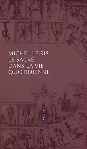 Couverture du produit · Le sacré dans la vie quotidienne