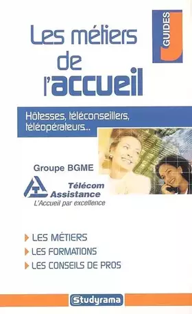 Couverture du produit · Les métiers de l'accueil