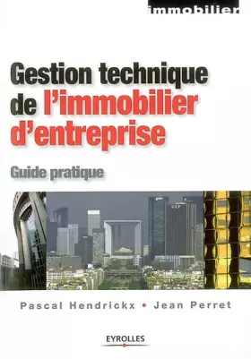 Couverture du produit · Gestion technique de l'immobilier d'entreprise
