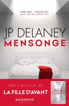 Couverture du produit · Mensonge: Aime-moi. Confie-toi. Mais ne me crois pas.