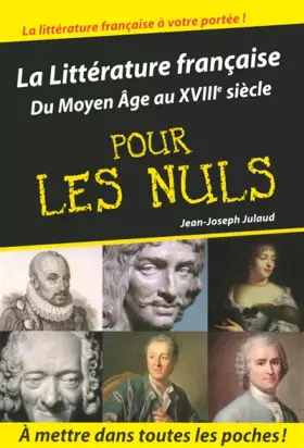 Couverture du produit · Littérature française Tome 1 poche pour les nuls (01)