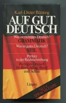 Couverture du produit · Auf gut Deutsch