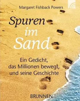Couverture du produit · Spuren im Sand - Ein Gedicht, das Millionen bewegt, und seine Geschichte: Das Miniaturbuch