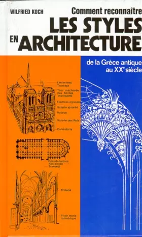 Couverture du produit · Comment reconnaître les styles en architecture