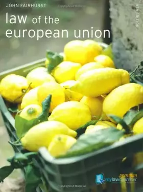 Couverture du produit · Law of the European Union