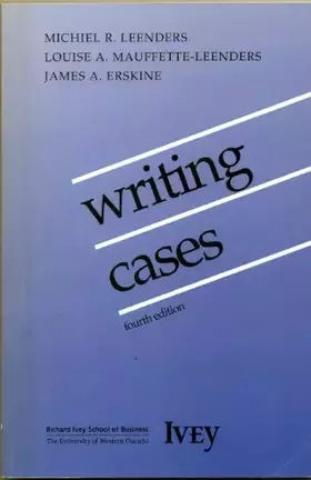 Couverture du produit · Writing Cases