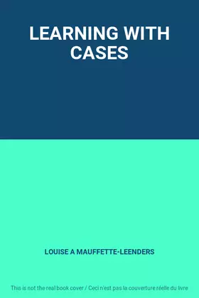 Couverture du produit · LEARNING WITH CASES