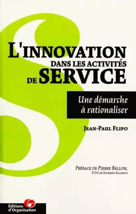 Couverture du produit · L'Innovation dans les activités de service