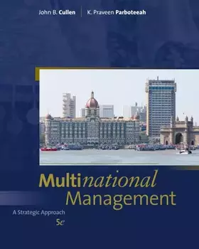 Couverture du produit · Multinational Management (Available Titles CourseMate)