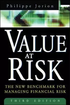 Couverture du produit · Value at Risk: The New Benchmark for Managing Financial Risk