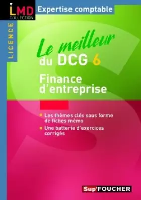 Couverture du produit · Le meilleur du DCG6 : Finance d'entreprise
