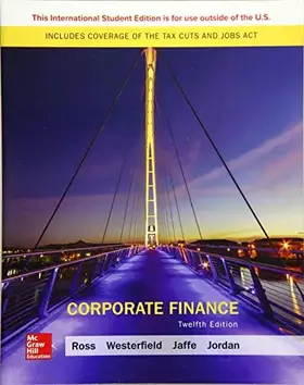 Couverture du produit · Corporate Finance