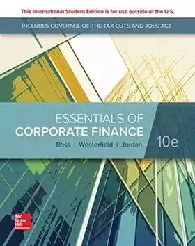 Couverture du produit · Essentials of Corporate Finance