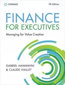 Couverture du produit · Finance for Executives: Managing for Value Creation