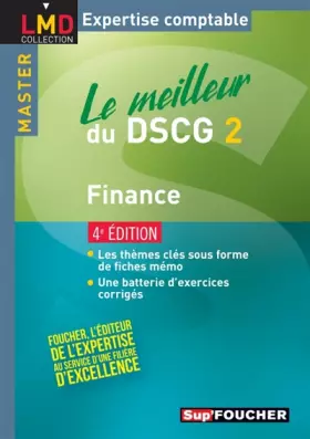 Couverture du produit · Le meilleur du DSCG 2 - Finance 4e édition