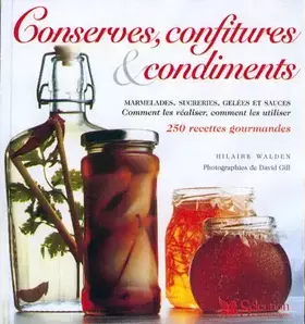 Couverture du produit · Conserves, confitures et condiments