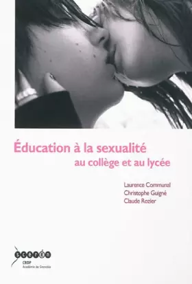 Couverture du produit · Education à la sexualité au collège et au lycée