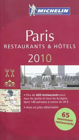 Couverture du produit · Paris : Une sélection de restaurants & d'hôtels