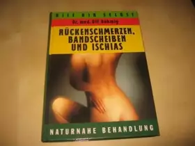 Couverture du produit · Rückenschmerzen, Bandscheiben und Ischias [Unbekannter Einband]