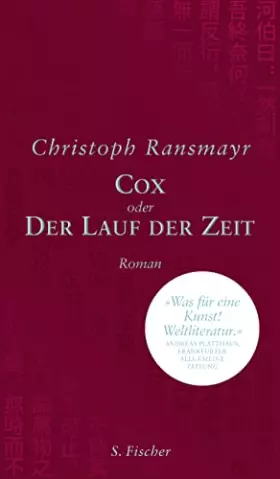 Couverture du produit · Cox : oder Der Lauf der Zeit. Roman