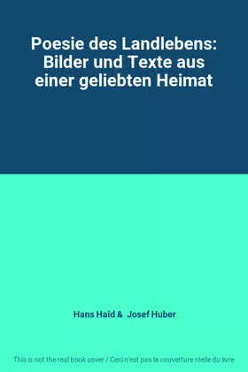 Couverture du produit · Poesie des Landlebens: Bilder und Texte aus einer geliebten Heimat