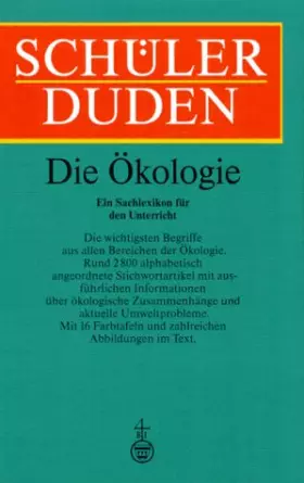 Couverture du produit · Die Ökologie
