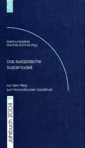 Couverture du produit · Das europäische Sozialmodell: Auf dem Weg zum transnationalen Sozialstaat