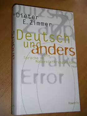 Couverture du produit · Deutsch und anders: Die Sprache im Modernisierungsfieber (German Edition)