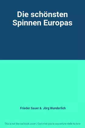 Couverture du produit · Die schönsten Spinnen Europas