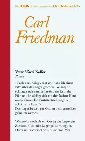 Couverture du produit · Vater / Zwei Koffer. Brigitte-Edition Band 15