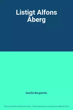 Couverture du produit · Listigt Alfons Åberg