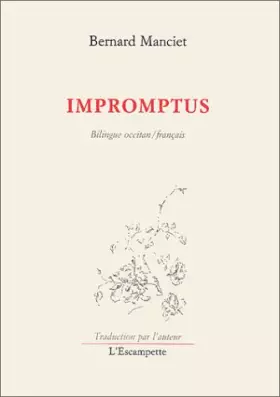 Couverture du produit · Impromptus (bilingue occitan / français)
