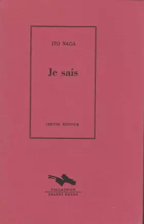 Couverture du produit · Je sais