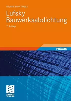Couverture du produit · Lufsky Bauwerksabdichtung (German Edition)