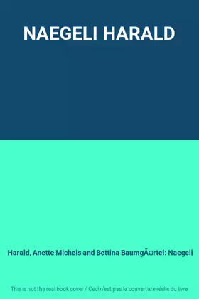 Couverture du produit · NAEGELI HARALD