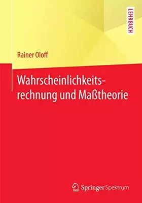 Couverture du produit · Wahrscheinlichkeitsrechnung und Maßtheorie: Lehrbuch