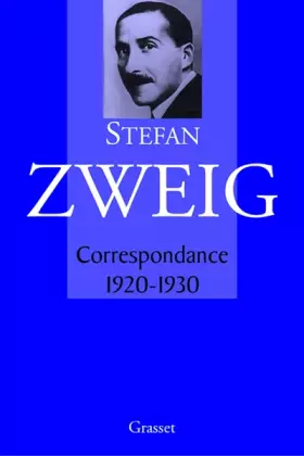 Couverture du produit · Correspondance 1920-1931