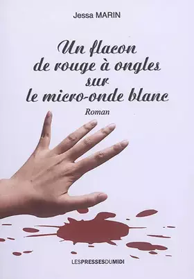 Couverture du produit · Un flacon de rouge à ongles sur le micro-onde blanc