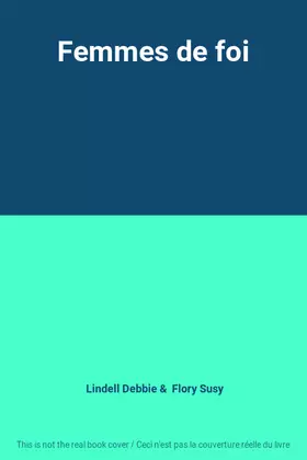 Couverture du produit · Femmes de foi