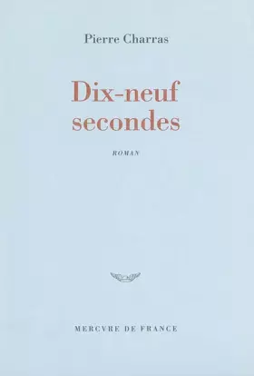 Couverture du produit · Dix-neuf secondes