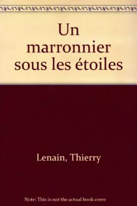 Couverture du produit · Un marronnier sous les étoiles