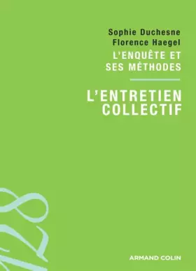 Couverture du produit · L'entretien collectif: L'enquête et ses méthodes