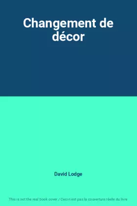 Couverture du produit · Changement de décor