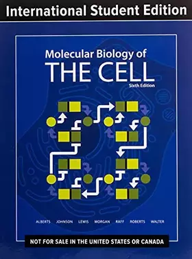 Couverture du produit · Molecular Biology of the Cell