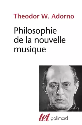 Couverture du produit · Philosophie de la nouvelle musique